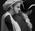 Mark, in de theatershow "Captain Bree and her Lady Pirates"